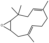 9,10-Epoxy-2,6-humuladiene 结构式