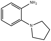2-吡咯啉-1-基苯胺 结构式