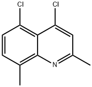 4,5-二氯-2,8-二甲基喹啉 结构式