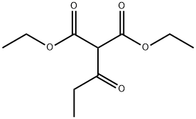 1,3-二乙基 2-丙酰丙二酯 结构式