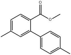 methyl4-methyl-2-(4-methylphenyl)benzoate 结构式