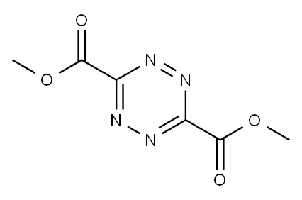1,2,4,5-四嗪-3,6-二羧酸二甲酯 结构式