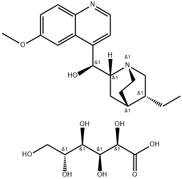 hydroquinidine gluconate 结构式