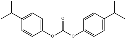bis(4-propan-2-ylphenyl) carbonate 结构式