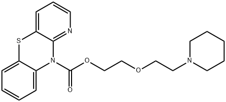 匹哌氮酯 结构式