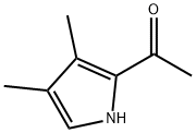 Ethanone, 1-(3,4-dimethyl-1H-pyrrol-2-yl)- (9CI) 结构式