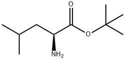 L-亮氨酸叔丁酯盐酸盐 结构式