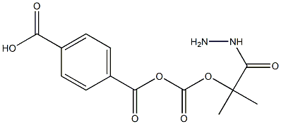 4-(2-TERT-BUTOXYCARBONYLHYDRAZINO)CARBONYL-BENZOIC ACID 结构式