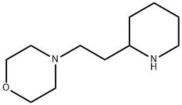 4-(2-(哌啶-2-基)乙基)吗啉 结构式