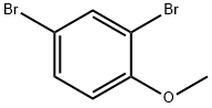 2,4-二溴苯甲醚 结构式