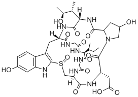 EPSILON-AMANITIN 结构式