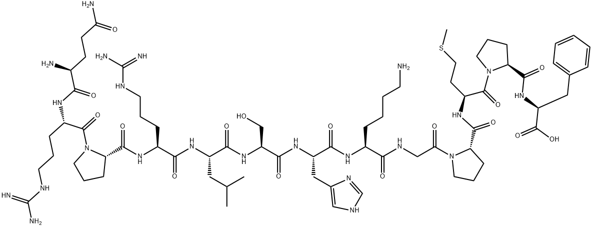 多肽APELIN-13 结构式