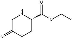 2-Piperidinecarboxylic acid, 5-oxo-, ethyl ester, (2S)- 结构式