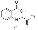 2-[(CARBOXYMETHYL)ETHYLAMINO]-BENZOIC ACID 结构式