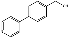 (4-吡啶基-4-苯基)甲醇 结构式