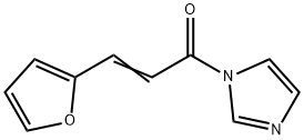 3-(2-furyl)acryloylimidazole 结构式