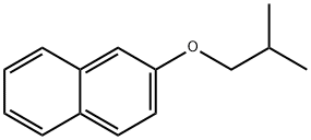 2-(2-甲基丙氧基)萘 结构式