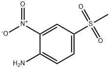 4-甲砜基-2-硝基苯胺 结构式