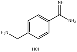 4-氨甲基苄眯二盐酸盐 结构式