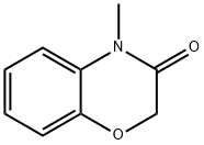 4-甲基-2H-1,4-苯并噁嗪-3(4H)-酮 结构式