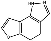 4,5-二氢-1H-呋喃[2,3-G]吲唑 结构式