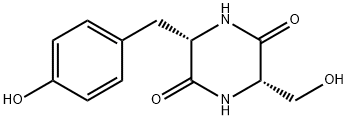 CYCLO(-SER-TYR) 结构式