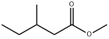 (3R)-3-甲基-戊酸甲酯 结构式