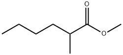 METHYL 2-METHYLHEXANOATE 结构式