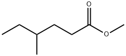 4-甲基己酸甲酯 结构式