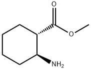 (1S,2S)-2-氨基环己烷-1-羧酸甲酯 结构式