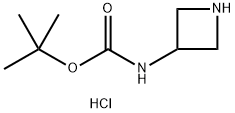氮杂环丁烷-3-氨基甲酸叔丁酯盐酸盐 结构式