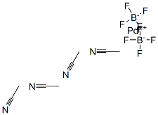 四乙腈四氟硼酸钯 结构式