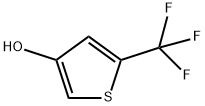 3-羟基-5-三氟甲基噻吩 结构式