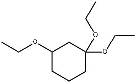 Cyclohexane, 1,1,3-triethoxy- (9CI) 结构式