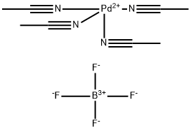 四乙腈四氟硼酸钯 结构式