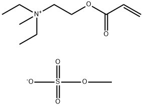 N,N-DIETHYLAMINOETHYL ACRYLATE Q-SALT, METHOSULFATE 结构式