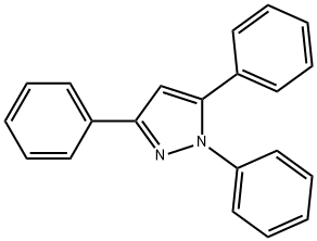 1,3,5-Triphenylpyrazole 结构式
