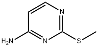 2-甲巯基-4-氨基嘧啶 结构式