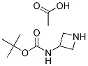 3-BOC-氨基氮杂环丁烷盐酸盐 结构式