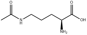 N5-乙酰基-L-鸟氨酸 结构式