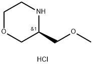 (S)-3-(甲氧基甲基)吗啉 结构式