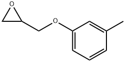 2(3-甲基苯氧甲基)环氧乙烷 结构式