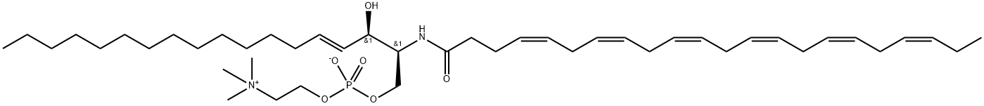 N-Docosahexaenoic SphingoMyelin 结构式