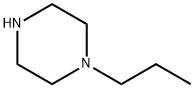1-丙基哌嗪 结构式