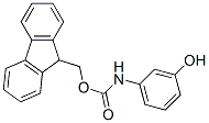 Carbamic acid, (3-hydroxyphenyl)-, 9H-fluoren-9-ylmethyl ester (9CI) 结构式