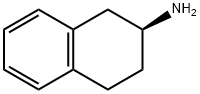 (S)-2-四氢萘胺 结构式
