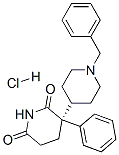 (S)-3-PHENYL-1'-(PHENYLMETHYL)[3,4'-BIPIPERIDINE]-2,6-DIONE MONOHYDROCHLORIDE 结构式