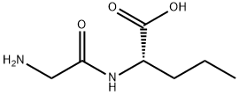甘氨酰-DL-正缬氨酸 结构式