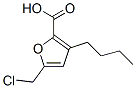 BUTYL-(5-CHLOROMETHYL-2-FUROATE) 结构式