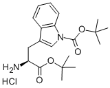 Tert-butyl(S)-3-(2-amino-3-(tert-butoxy)-3-oxopropyl)-1H-indole-1-carboxylatehydrochloride